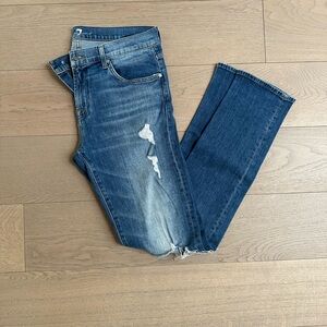 7 For All Mankind Light Blue Denim Jeans